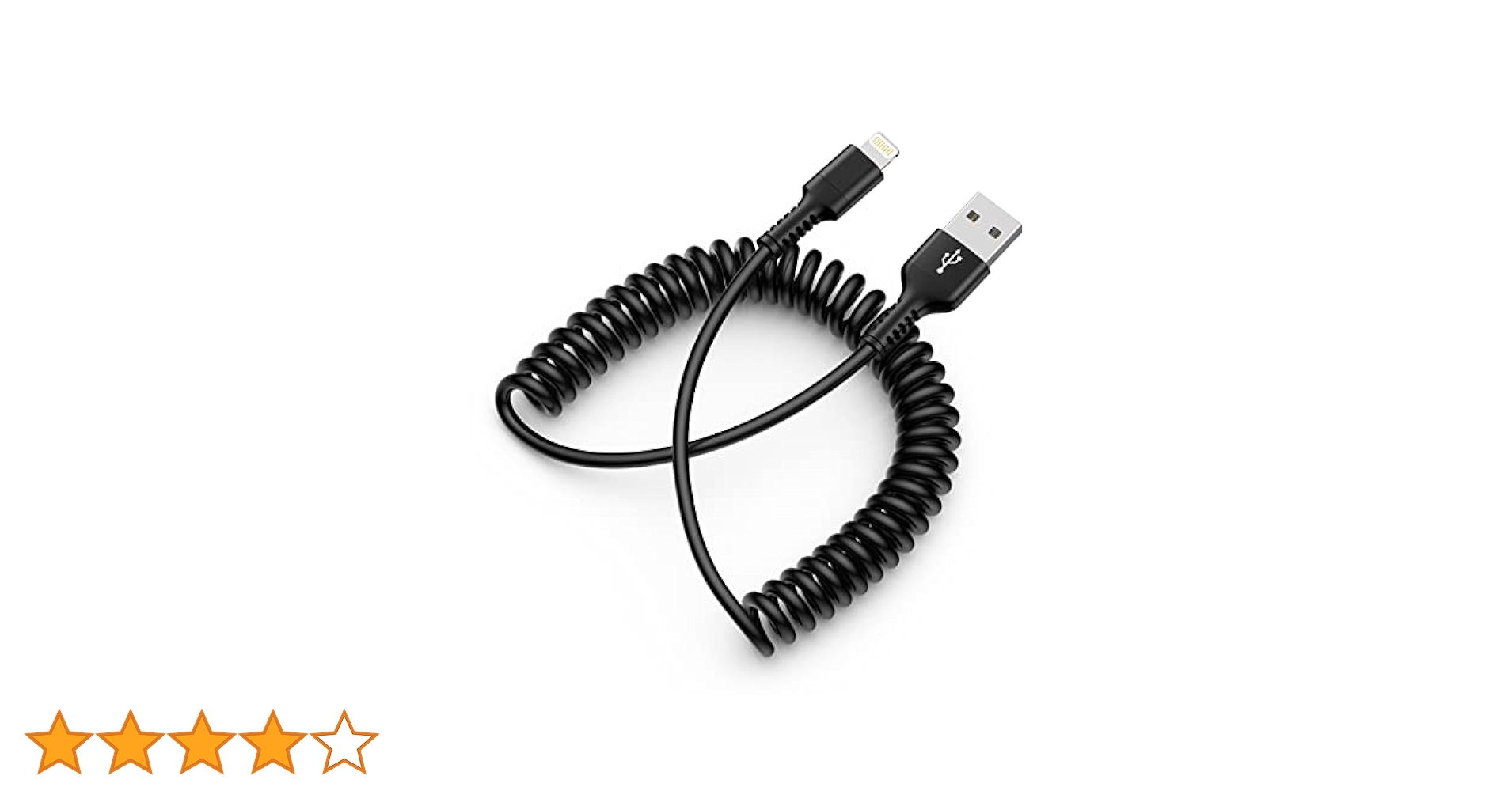 Amazon.co.jp: USB コイルライトニングケーブル iphone 充電